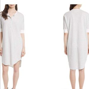 THE GREAT.  - Henley Shirt Dress